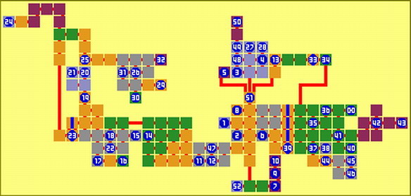 แผนที่ Minimap ราเม็งแมน 52 หมายเลข โดย Meejaraud
